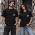 Classic Black Cotton BD Pocket Tee