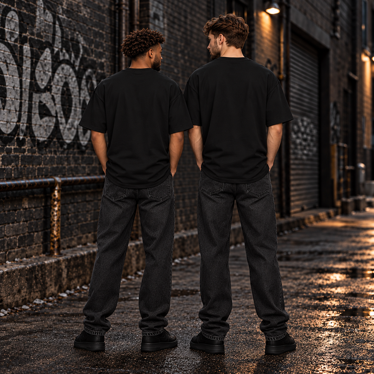 Bad Decisions Apparel Logo Tee — Men's Graphic Oversized T-Shirt