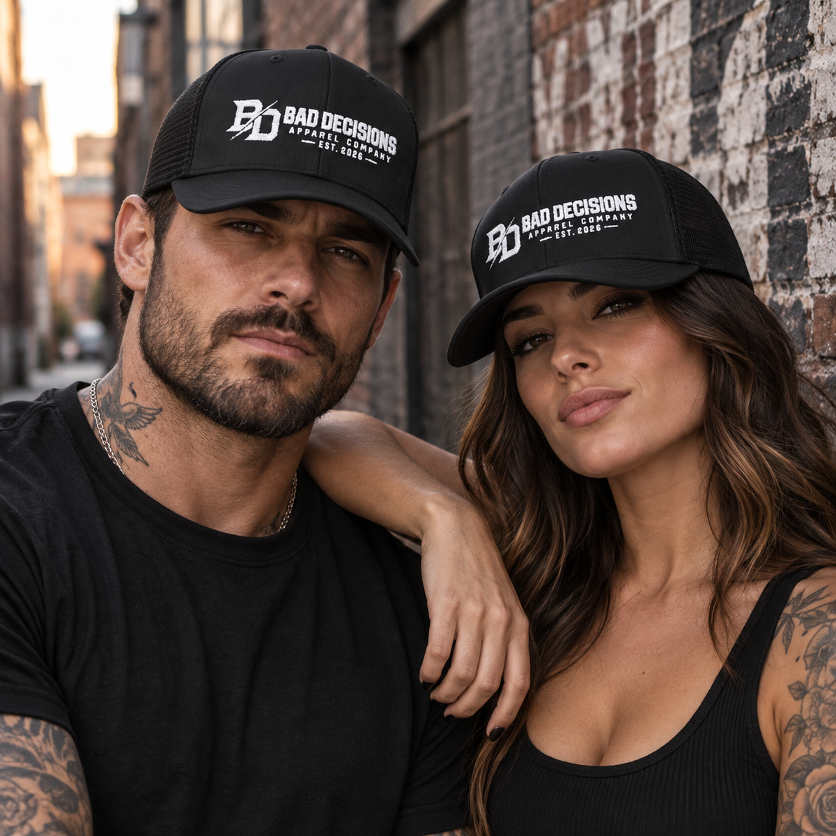Bad Decisions Snapback Trucker Cap